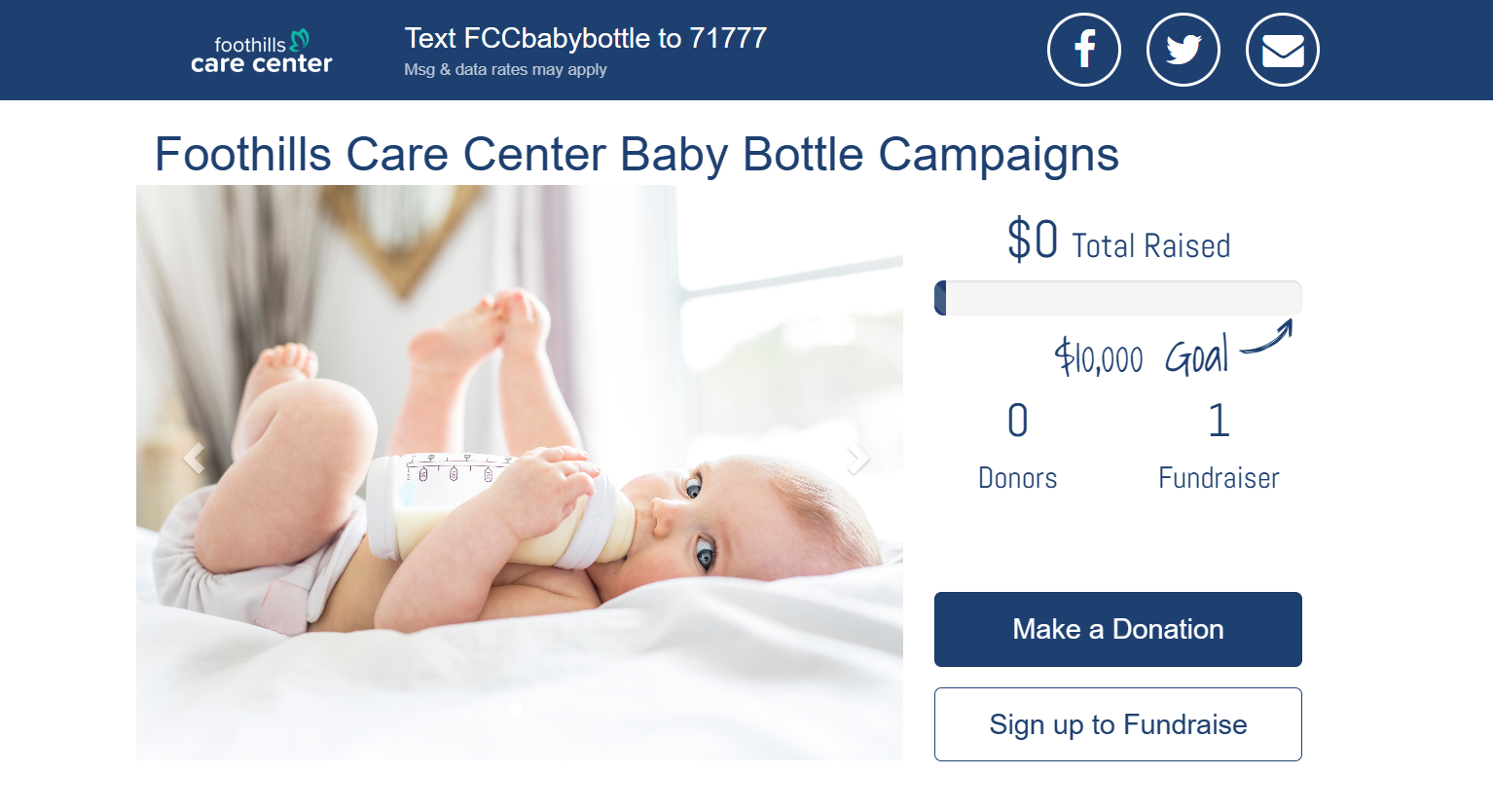 Baby Bottle Campaign